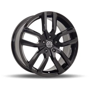 DTD – BLIZZARD – Black – 16″x6.5″ 42mm – All weather Wheels – BL650556B